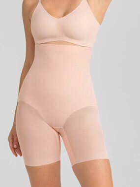 HoneyLove SuperPower Short Shapewear XS ROSE TAN NWT